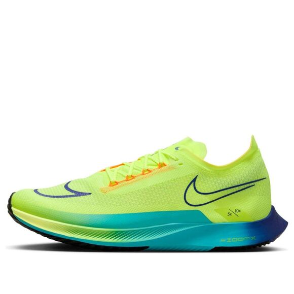 Nike ZoomX Streakfly Volt Blue Glow Men’s 11.5 — Lightweight Racing Shoes